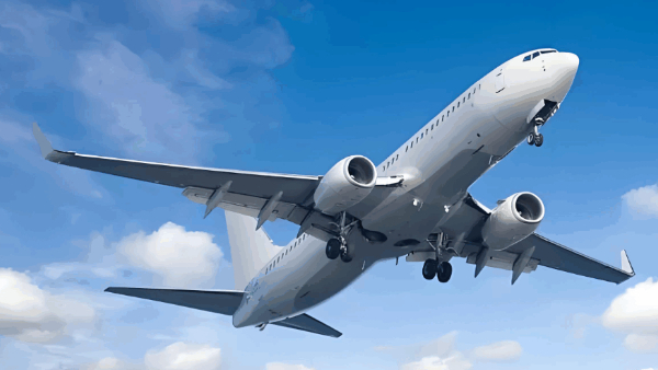 Airplane used for fast vape logistics and international air freight to ensure market responsiveness